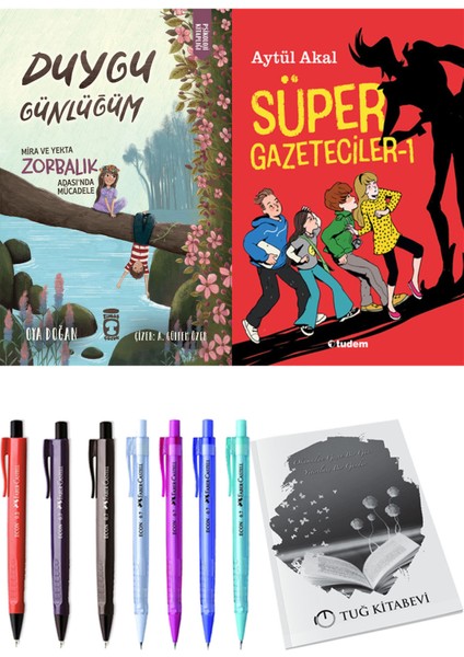 Süper Gazeteciler 1 ve Duygu Günlüğüm Mira ve Yekta Zorbalık Adası'nda Mücadele 2li Set