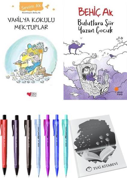 Bulutlara Şiir Yazan Çocuk ve Vanilya Kokulu Mektuplar 2li Set