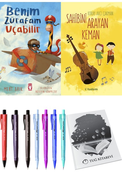 Sahibini Arayan Keman ve Benim Zürafam Uçabilir 2li Set