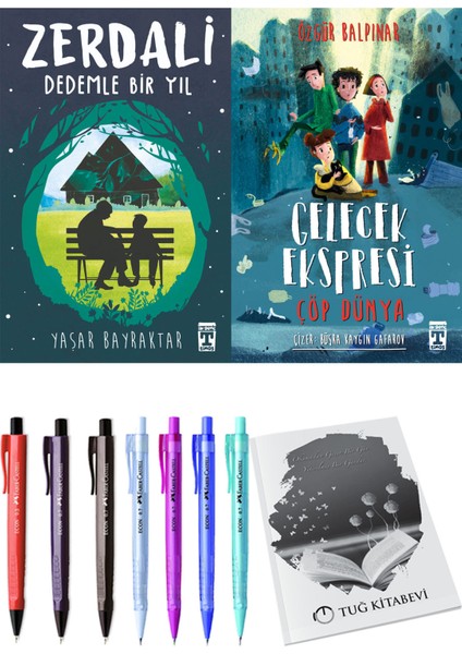 Gelecek Ekspresi Çöp Dünya ve Zerdali Dedemle Bir Yıl 2li Set