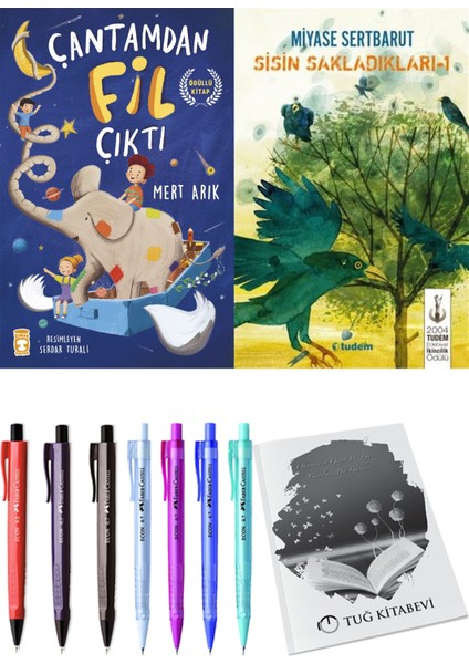 Sisin Sakladıkları 1 ve Çantamdan Fil Çıktı 2li Set