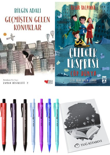 Gelecek Ekspresi Çöp Dünya ve Zaman Bisikleti 2 Geçmişten Gelen Konuklar 2li Set