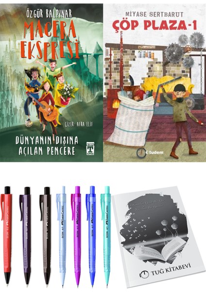 Çöp Plaza 1 ve Gelecek Ekspresi Dünyanın Dışına Açılan Pencere 2li Set