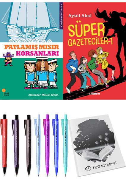 Süper Gazeteciler 1 ve Patlamış Mısır Korsanları 2li Set