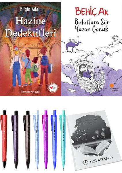 Bulutlara Şiir Yazan Çocuk ve Hazine Dedektifleri 2li Set