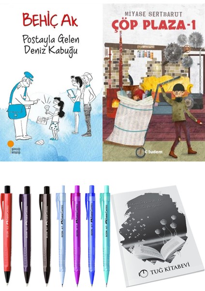 Çöp Plaza 1 ve Postayla Gelen Deniz Kabuğu 2li Set