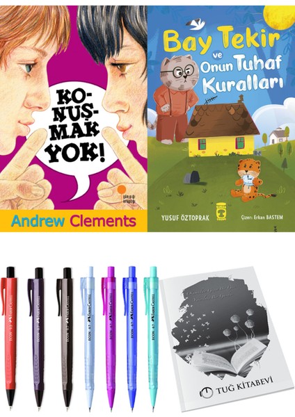 Bay Tekir ve Onun Tuhaf Kuralları ve Konuşmak Yok! 2li Set