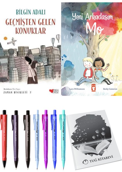 Yeni Arkadaşım Mo ve Zaman Bisikleti 2 Geçmişten Gelen Konuklar 2li Set