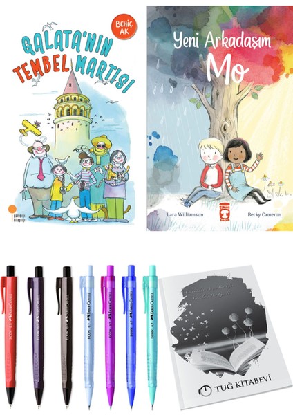 Yeni Arkadaşım Mo ve Galata'nın Tembel Martısı 2li Set