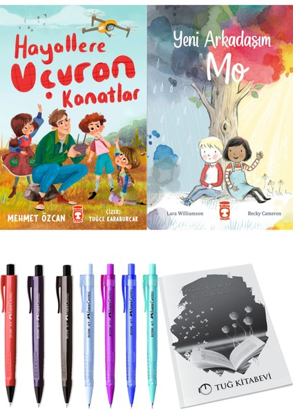 Yeni Arkadaşım Mo ve Hayallere Uçuran Kanatlar 2li Set