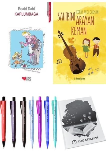 Sahibini Arayan Keman ve Kaplumbağa 2li Set
