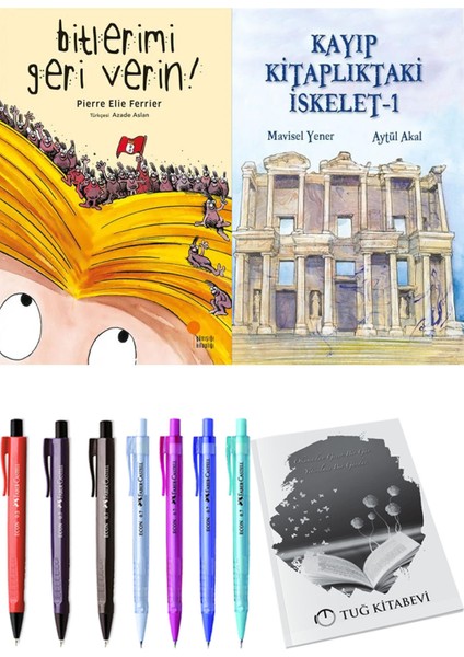 Kayıp Kitaplıktaki Iskelet 1 ve Bitlerimi Geri Verin! 2li Set