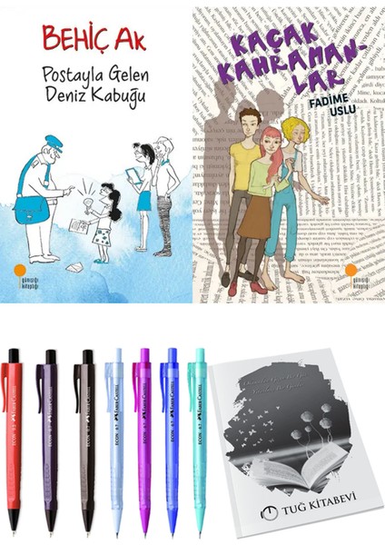 Kaçak Kahramanlar ve Postayla Gelen Deniz Kabuğu 2li Set