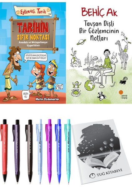 Tavşan Dişli Bir Gözlemcinin Notları ve Tarihin Sıfır Noktası Anadolu ve Mezopotomya Uygarlıkları 2li Set