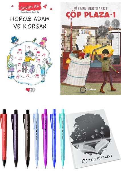 Çöp Plaza 1 ve Horoz Adam ve Korsan 2li Set