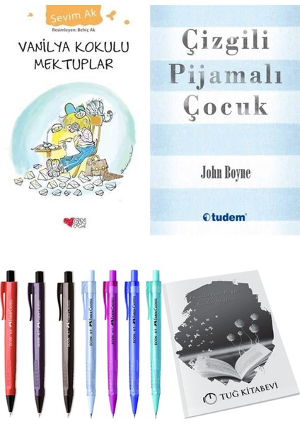 Çizgili Pijamalı Çocuk ve Vanilya Kokulu Mektuplar 2li Set