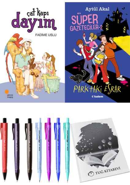 Süper Gazeteciler 2 Parktaki Esrar ve Çat Kapı Dayım 2li Set