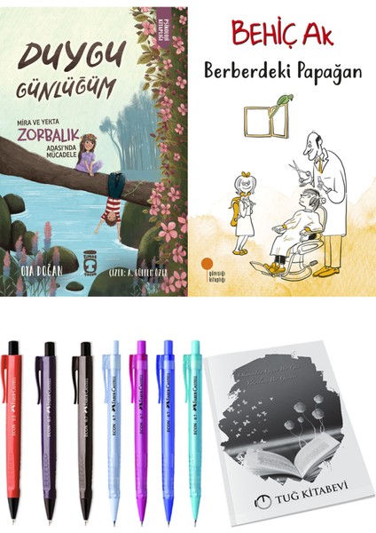 Berberdeki Papağan ve Duygu Günlüğüm Mira ve Yekta Zorbalık Adası'nda Mücadele 2li Set