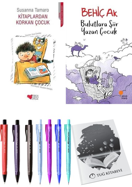 Bulutlara Şiir Yazan Çocuk ve Kitaplardan Korkan Çocuk 2li Set