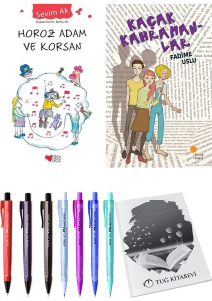 Kaçak Kahramanlar ve Horoz Adam ve Korsan 2li Set