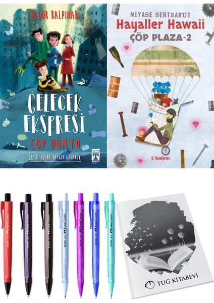 Çöp Plaza 2 Hayaller Hawaii ve Gelecek Ekspresi Çöp Dünya 2li Set