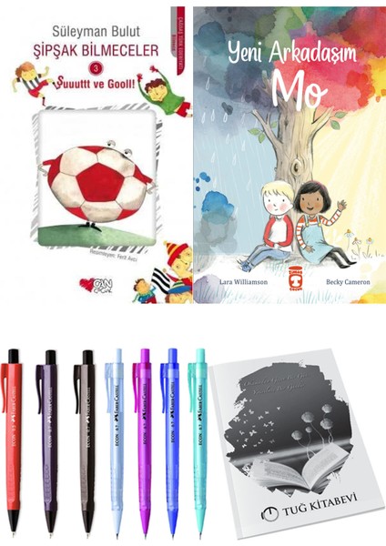 Yeni Arkadaşım Mo ve Şipşak Bilmeceler 3 2li Set