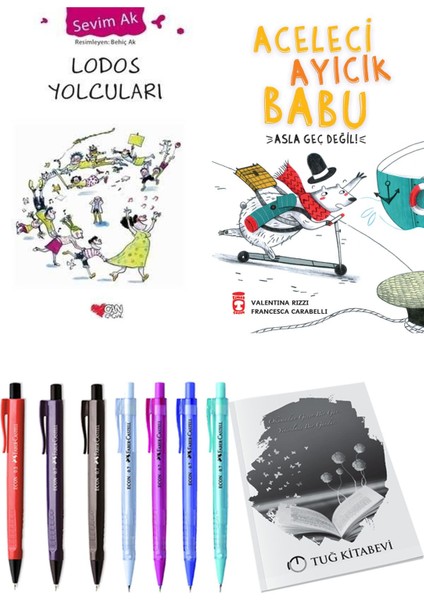 Aceleci Ayıcık Babu Asla Geç Değil ve Lodos Yolcuları 2li Set