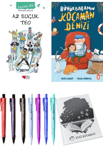 Büyükbabamın Kocaman Denizi ve Az Buçuk Teo 2li Set