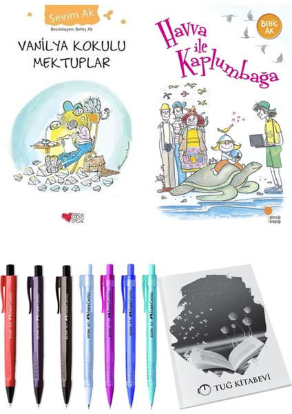 Havva Ile Kaplumbağa ve Vanilya Kokulu Mektuplar 2li Set