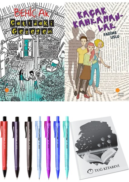 Kaçak Kahramanlar ve Çatıdaki Gezegen 2li Set