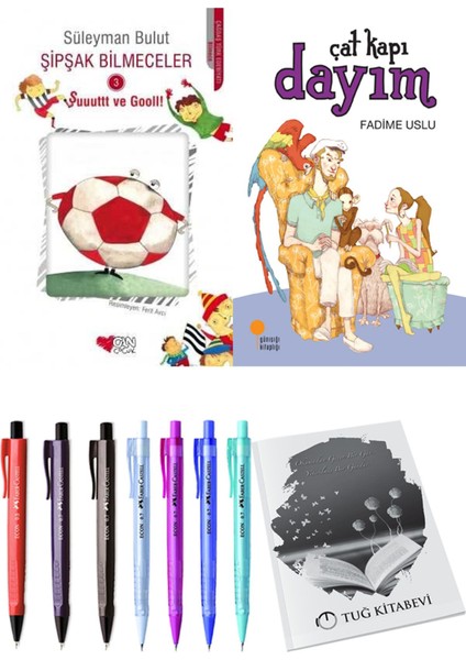 Çat Kapı Dayım ve Şipşak Bilmeceler 3 2li Set