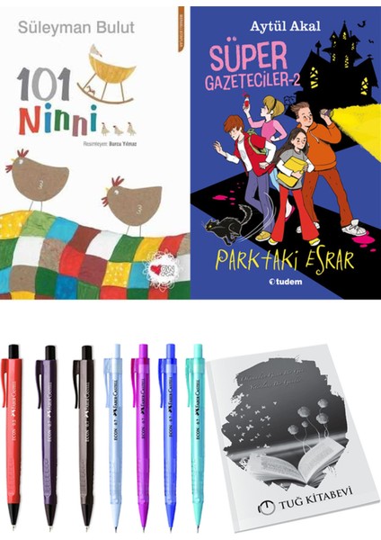 Süper Gazeteciler 2 Parktaki Esrar ve 101 Ninni Süleyman Bulut 2li Set