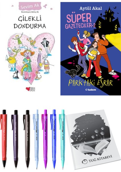 Süper Gazeteciler 2 Parktaki Esrar ve Çilekli Dondurma 2li Set