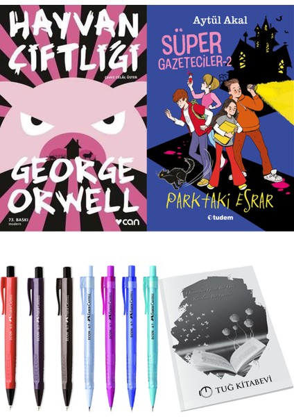 Süper Gazeteciler 2 Parktaki Esrar ve Hayvan Çiftliği 2li Set