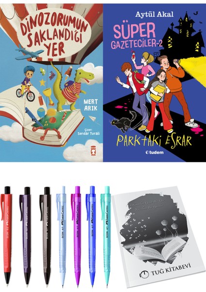 Süper Gazeteciler 2 Parktaki Esrar ve Dinazorumun Saklandığı Yer 2li Set