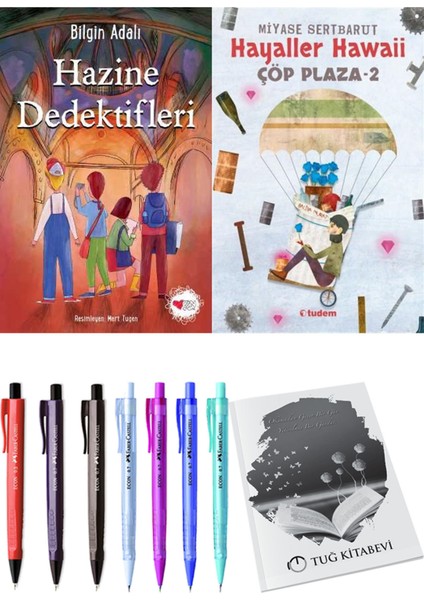 Çöp Plaza 2 Hayaller Hawaii ve Hazine Dedektifleri 2li Set