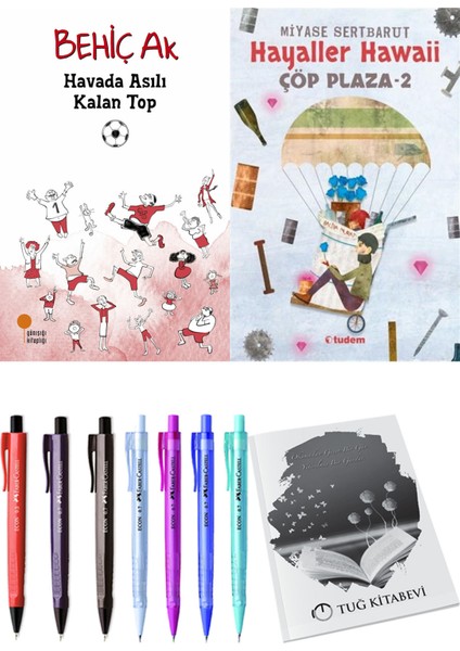 Çöp Plaza 2 Hayaller Hawaii ve Havada Asılı Kalan Top 2li Set
