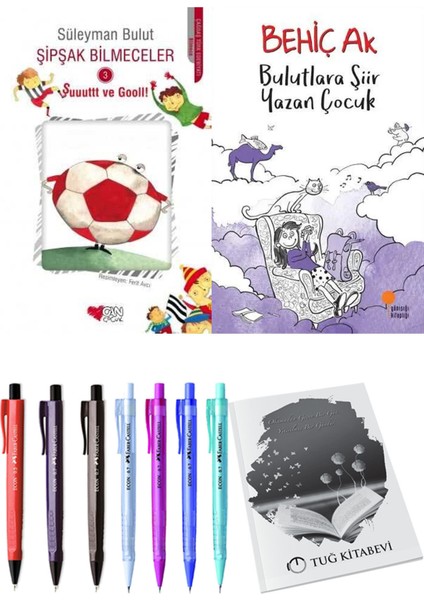 Bulutlara Şiir Yazan Çocuk ve Şipşak Bilmeceler 3 2li Set