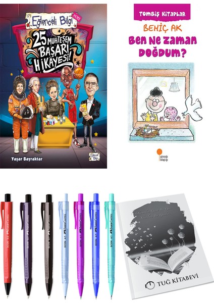Ben Ne Zaman Doğdum? ve 25 Muhteşem Başarı Hikayesi 2li Set