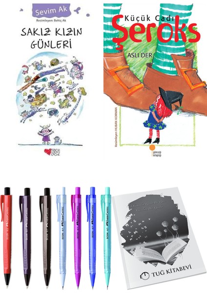 Küçük Cadı Şeroks ve Sakız Kızın Günleri 2li Set
