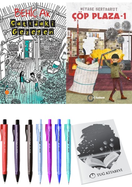 Çöp Plaza 1 ve Çatıdaki Gezegen 2li Set