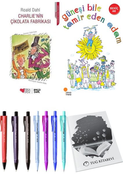 Güneşi Bile Tamir Eden Adam ve Charlie'nin Çikolata Fabrikası 2li Set