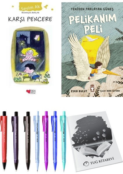 Yeniden Parlayan Güneş Pelikanım Peli ve Karşı Pencere 2li Set
