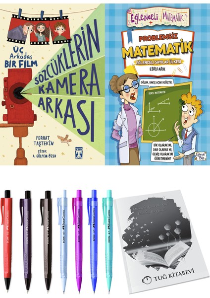 Problemsiz Matematik ve Sözcüklerin Kamera Arkası 2li Set
