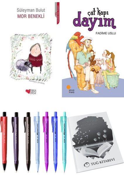 Çat Kapı Dayım ve Mor Benekli 2li Set