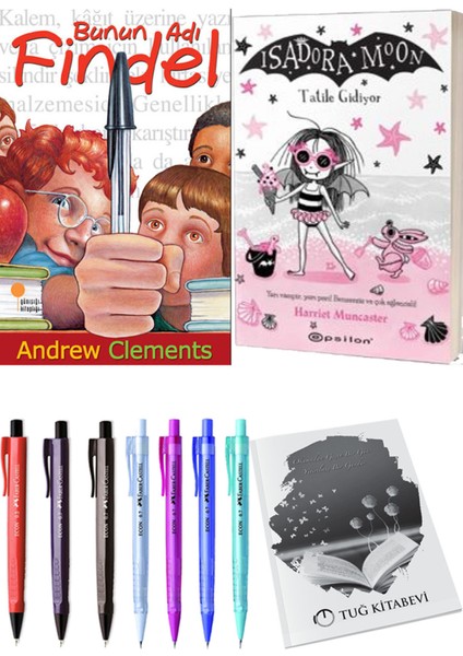 Isadora Moon 11 Tatile Gidiyor ve Bunun Adı Findel 2li Set