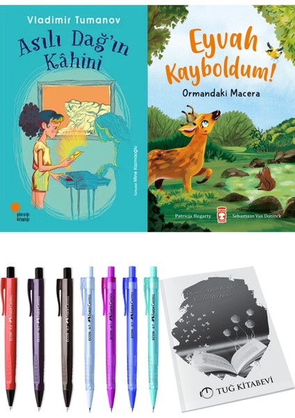 Eyvah Kayboldum! Ormandaki Macera ve Asılı Dağ'ın Kahini 2li Set
