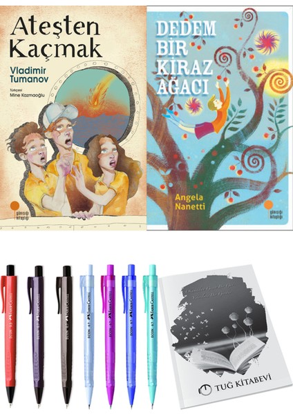 Dedem Bir Kiraz Ağacı ve Ateşten Kaçmak 2li Set