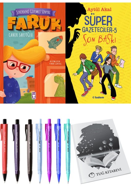 Süper Gazeteciler 5 Son Baskı ve Şehirdeki Gizemli Sinyal Faruk 2li Set