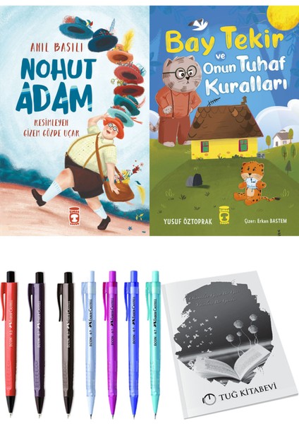 Bay Tekir ve Onun Tuhaf Kuralları ve Nohut Adam 2li Set